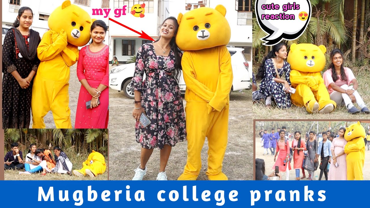 Mugberia College Prank / College girls pranks / Romantic prank / Cute