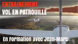 En Formation Avec Jean-Marc Vol En Patrouille