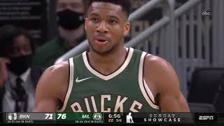 Giannis shows everyone that he has a new and improved Jumpshot After Cant Miss | Bucks vs Nets