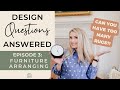 How to LAYOUT a Room | Interior Design Tips + Questions Answered to Transform Your Home