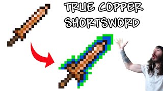 Copper Shortsword but OP??? TRUE COPPER SHORTSWORD Mod Review screenshot 5