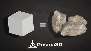 How to Create Low Poly Rocks in 2 Minute