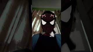 spider girl won't let spiderman out of his cage