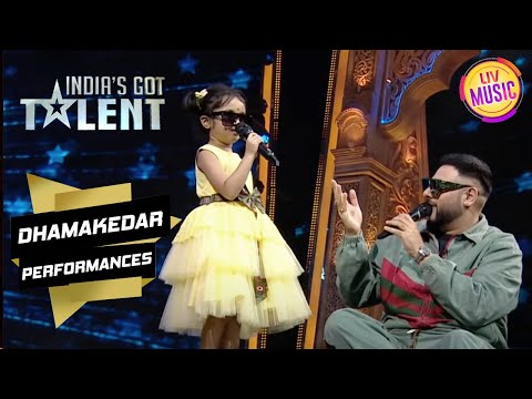 देखिए Praya और Badshah का एक Cute Performance | India's Got Talent | Dhamakedar Performances