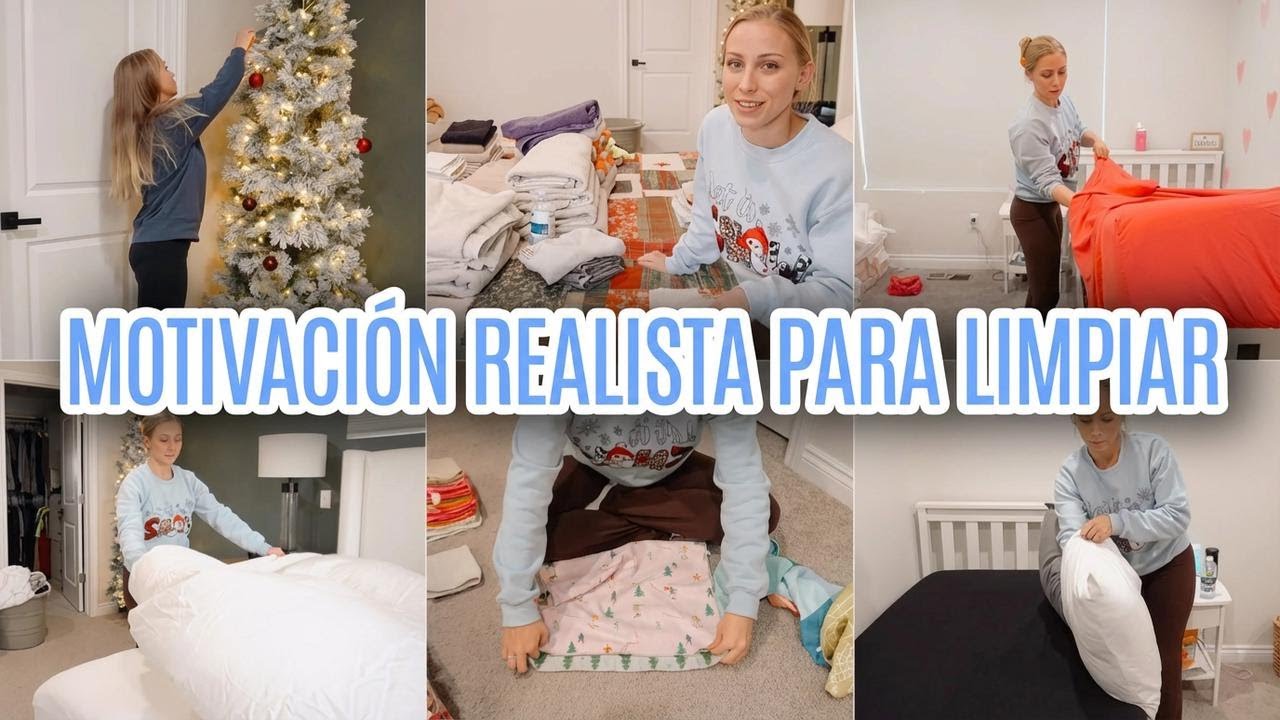 Motívate a limpiar: así es mi rutina semanal de limpieza realista con Becky Moss