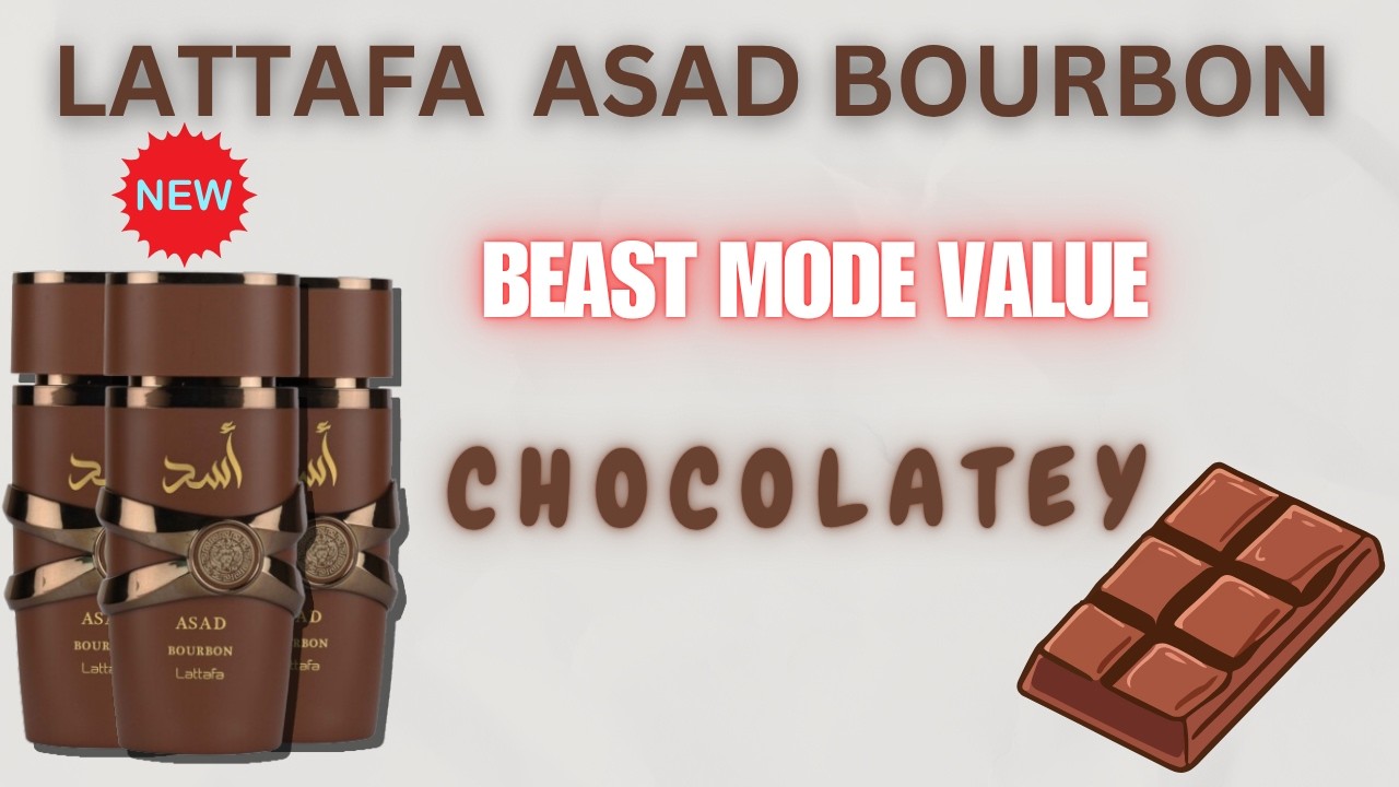 LATTAFA ASAD BOURBON: Mysterious Cacao CHOCOLATEY Seductive & Modern Is It Your New Signature? 
