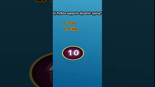 Is python supports dynamic typing #shorts  #python #beginners #learning #quiz #adda #tutorial
