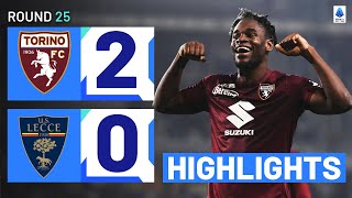 TORINO-LECCE 2-0 | HIGHLIGHTS | Zapata seals comfortable Toro win | Serie A 2023/24