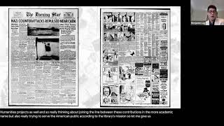 ACRL ULS TULC: Newspaper Navigator: Re-imagining Library Search and Discovery with Machine Learning
