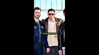 Who’s the most RICHEST Jonas Brother? #music #hollywood #jonasbrothers