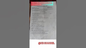 Class 11 Business Studies Model Question First Term Examination 2081 #educationchannal #first