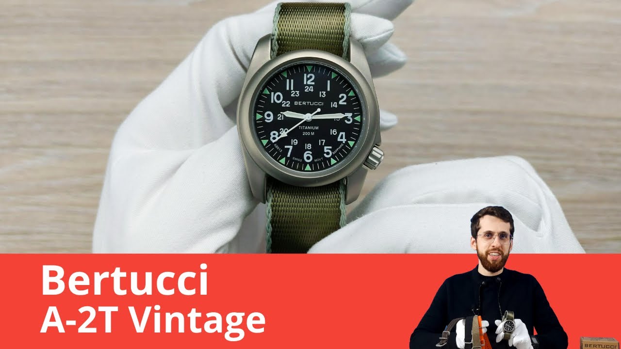 Американские полевые часы / Bertucci A-2T Vintage - YouTube