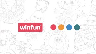 winfun │ Round Patch the Giraffe Teether Rattle
