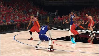 #NBA_2K24 My Career - #Playoffs #Semi_Final game #2 #Clippers (73) VS (66) #O_C_Thunder