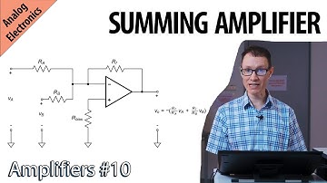 Summing Amplifier Explained (Amplifiers #10)