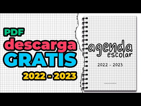 Agenda Sencilla 2023 para Imprimir Gratis. Agenda Escolar 2023 Gratis PDF.  Agendas Sencillas para Docentes …