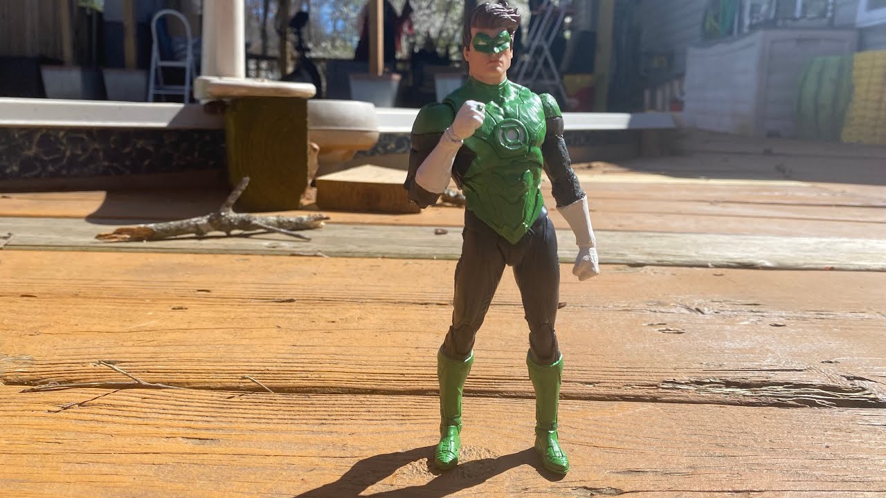 DC Multiverse Green Lantern Hal Jordan Action Figure Review! - YouTube