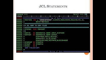 JCL Tutorial - JCL Statements | What is JCL statements? | Why it is needed?