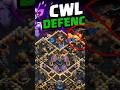 NEW CWL BASE FOR TH18 LINK #cwlbase #th18base #th18warbase