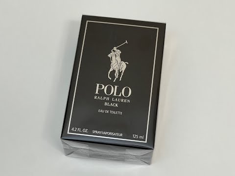 Polo Black Cologne by Ralph Lauren Unboxing! 