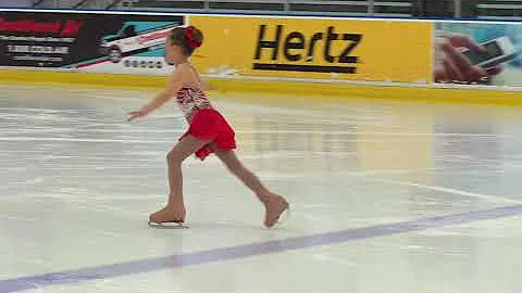 Ingrid Carlson, Free Skate 1, 2021 Florida Everbla...