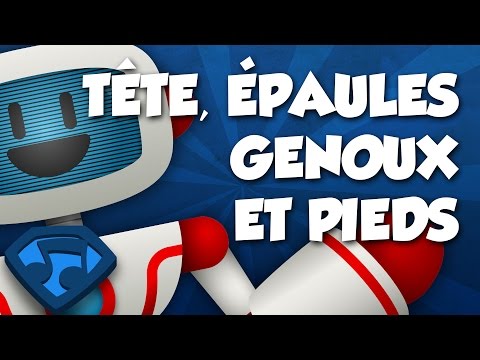 Tête, Épaules, Genoux et Pieds (Version avec Paroles) | Kids Super Songs Français