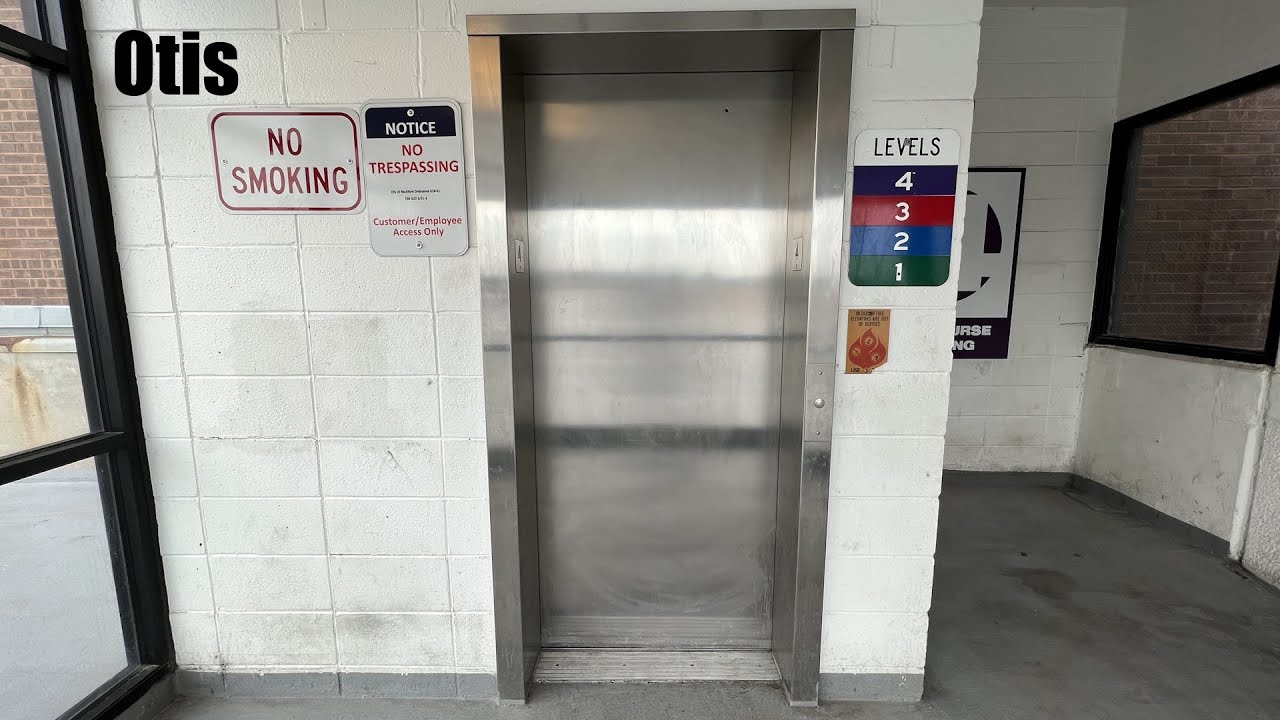Modernized Otis Hydraulic Elevator at the Concourse Garage in Rockford