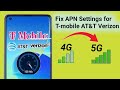 Fix 5G apn all cellular Network | T-mobile | AT&T | Verizon