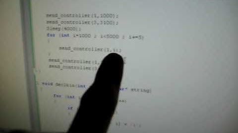 C++ and Pololu Servo Control