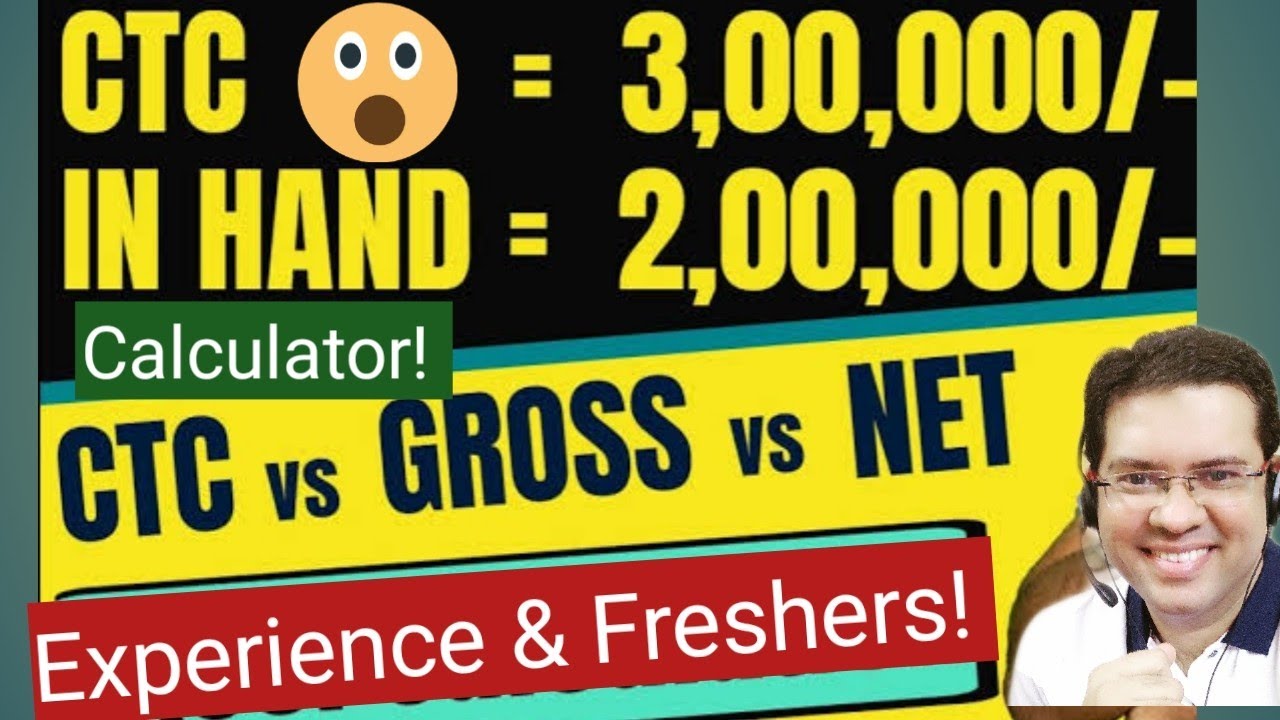 CTC vs Gross vs InHand Salary How to Calculate InHand Salary from