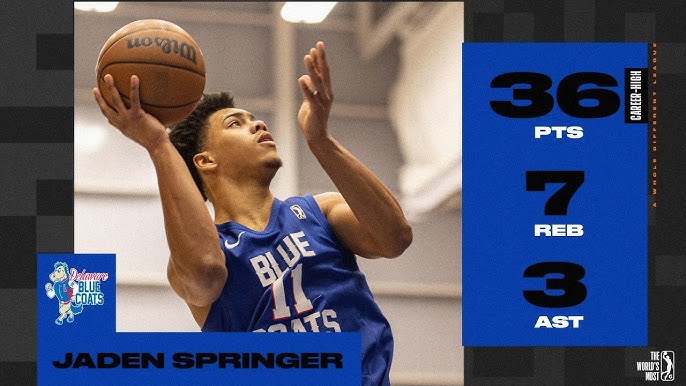 Jaden Springer Ties His CAREER-HIGH With 30 PTS In Win Over Herd 