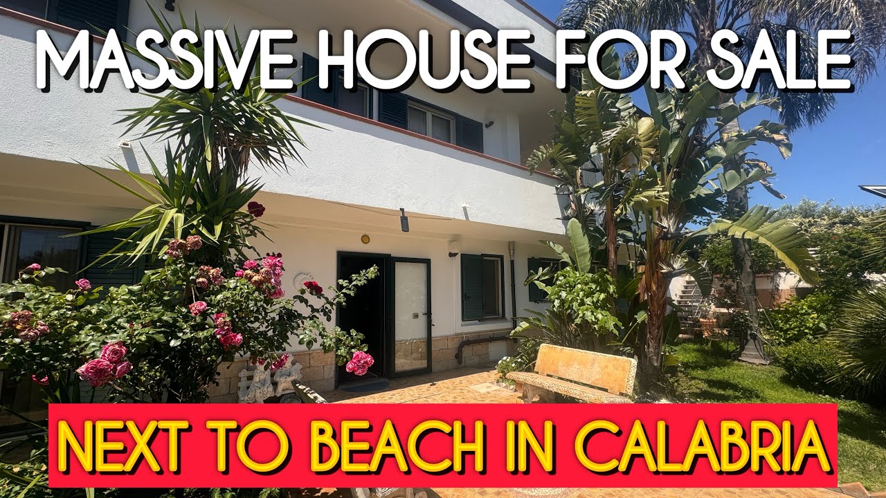 Dream Beach House for Sale 420k € in Calabria, Italy