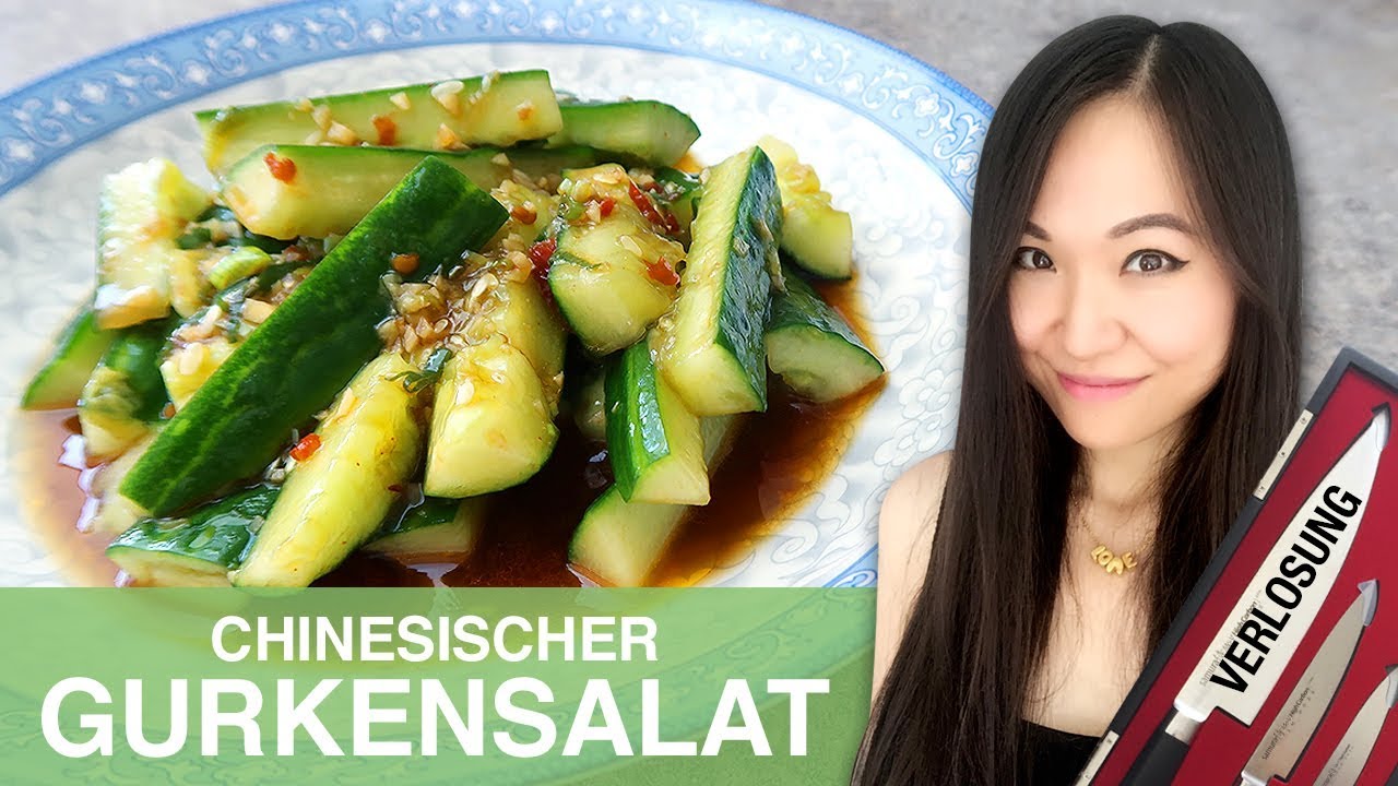 REZEPT: Chinesischer Gurkensalat | Verlosung
