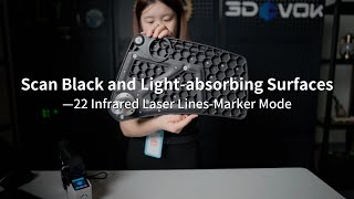 Laser Marker-Based Alignment: Single-Pass Thin-Walled Parts Scanning, No Manual Stitching