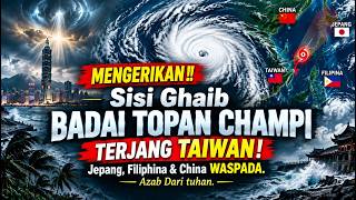 TERRIFYING‼️ The Occult Side of Typhoon CHAMPI Hitting Taiwan! Japan, Philippines & China on Alert?