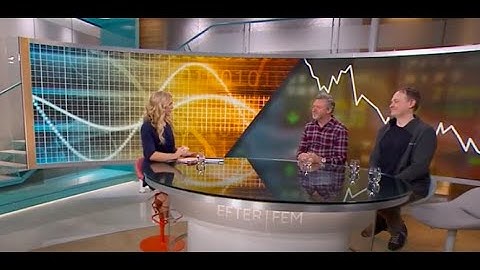 Johan Staël von Holstein - CEO of CROWD1 trên truyền hình quốc gia Thụy Điển