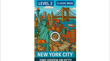 FindOutGame newyork city classic mode level 2  #games #hiddenobjects #findoutgame#androidgames