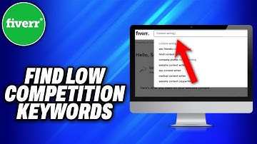 How To Find Low Competition Keywords On Fiverr (2025) - Easy Fix