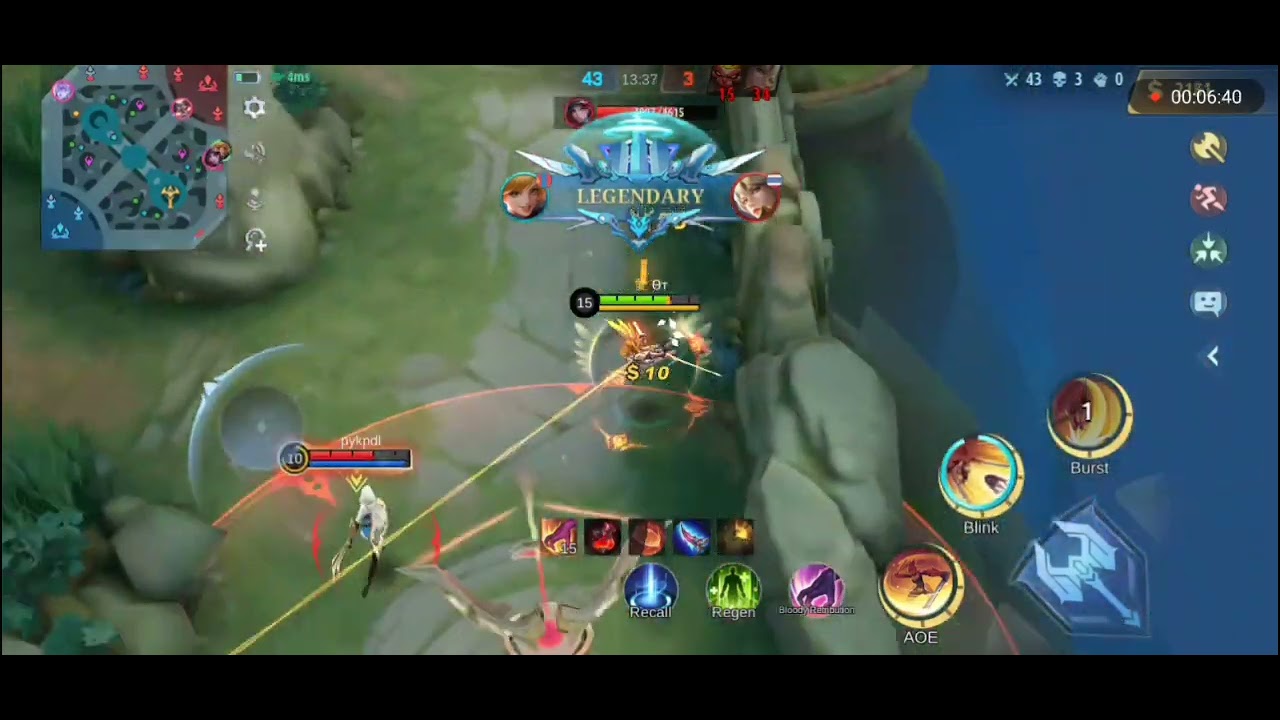 fanny 1vs5 with 99 energy redution