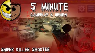 😴Sniper Commando Assasin 3D - 5 Min. Gameplay & Review screenshot 4