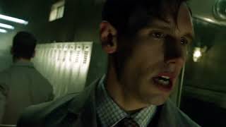 Cory Michael Smith (The Riddler) in TV Series Gotham S02E17 Scene #6