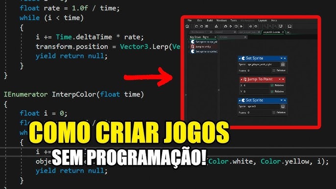 Lógica de Programação para criar jogos! - Crie Seus Jogos