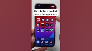How To Turn On Dark Mode For iPhone Apps! 📱