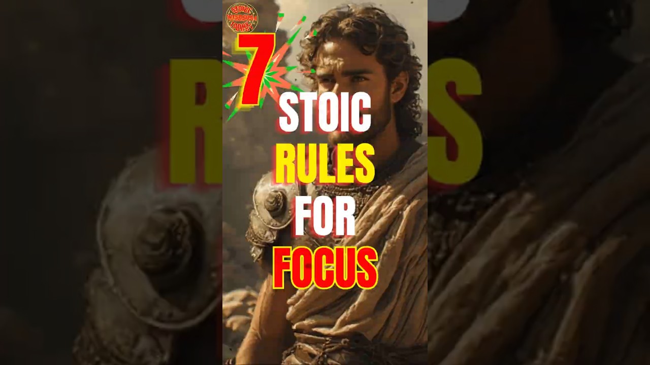 Top 7 Stoic Rules for Focus