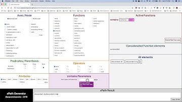 xPath Generator vid xPathGeneratorVue