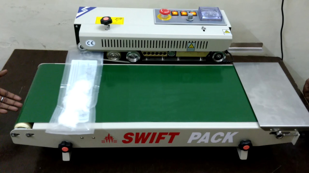 Continuous Band Sealer Wide Conveyor (Horizontal) YouTube