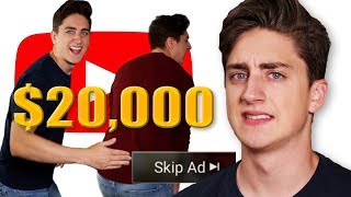 I Spent $20,000 Advertising On YouTube And Now Everyone Hates Me