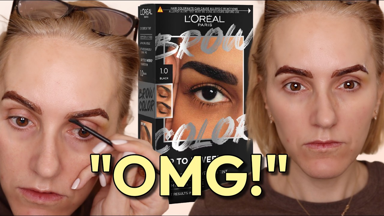 DIY Brow Tint Disaster or Dupe for the Salon? L’Oréal Test