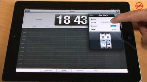 iOS 6 Clock App for iPad, iPhone and iPod touch