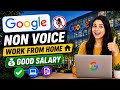 🛑Google Non Voice Work From Home Jobs 2026 | Good Salary | For June 2026 | Freshers Can Apply 🔥